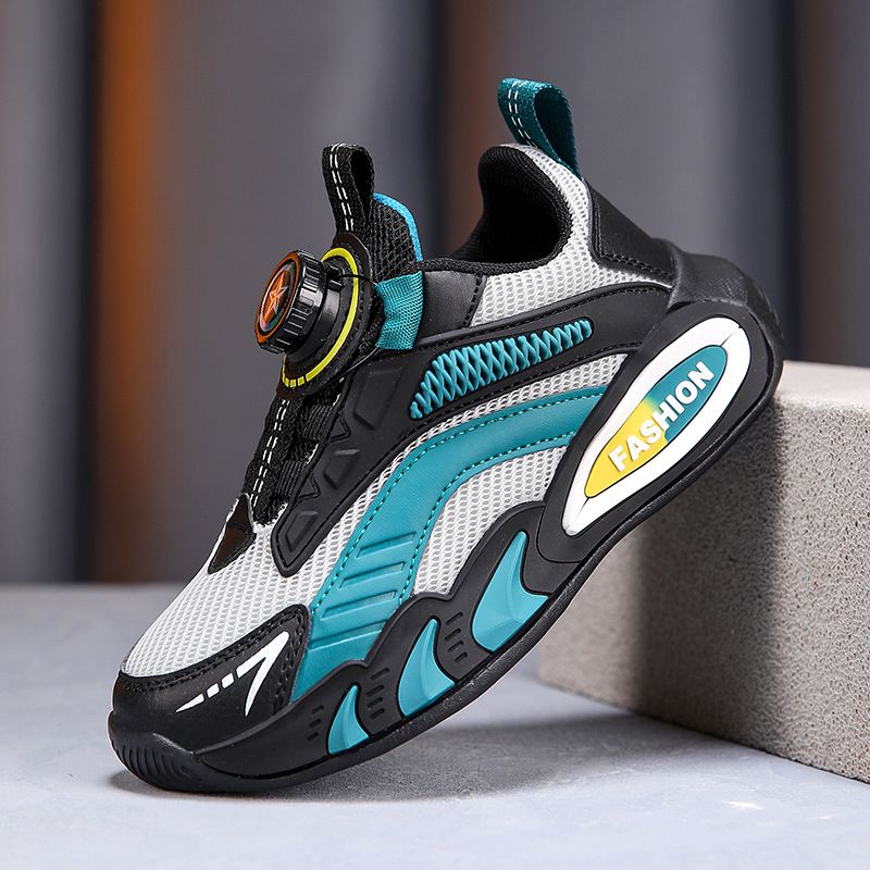 Barnskor Andningsbara Mjuksulade Sportskor För Mellanstora Och Stora Barn Mesh Casual Barnskor Ihåliga Sommarskor För Pojkar_voghion.com