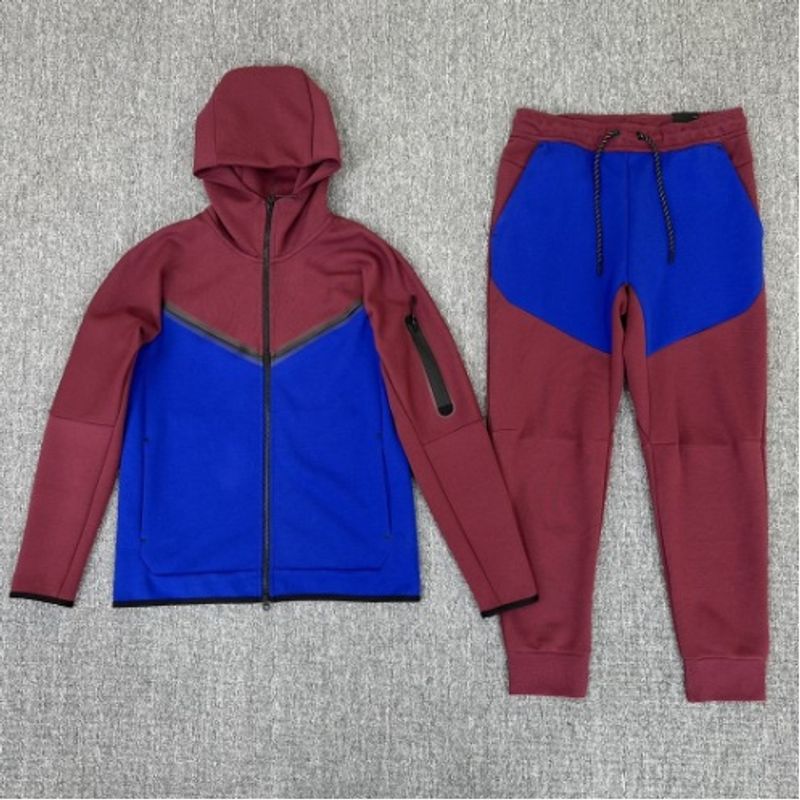 Hooded Zippered Sweater For Men's Spring And Autumn New Sportswear, Casual Coat, Small Footguard Pants Two-piece Set_voghion.com