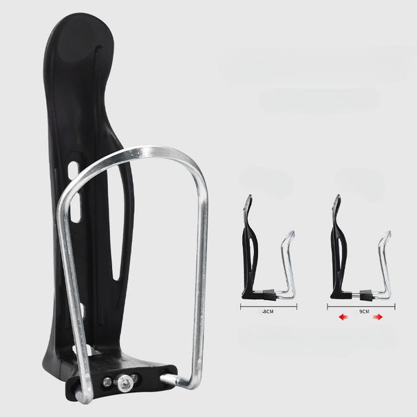 Portaborraccia da montagna in lega di alluminio regolabile per bici da strada pieghevole, portabicchieri universale, accessori per ciclismo_voghion.com