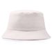 Cappello rotondo unisex in puro cotone con visiera piatta, personalizzato, stile Fisherman Basin_voghion.com