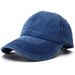 Unisex Plain Baseball adjustable Solid Color Peaked Cap Vintage Washed Cotton Snapback Hats for Women Men Gorras Para_voghion.com