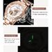 Carnival Brand Fashion Mechanical Watch For Women Luxury Stainless Steel Rose Gold Bracelet Skeleton Womens Watches Reloj Mujer_voghion.com
