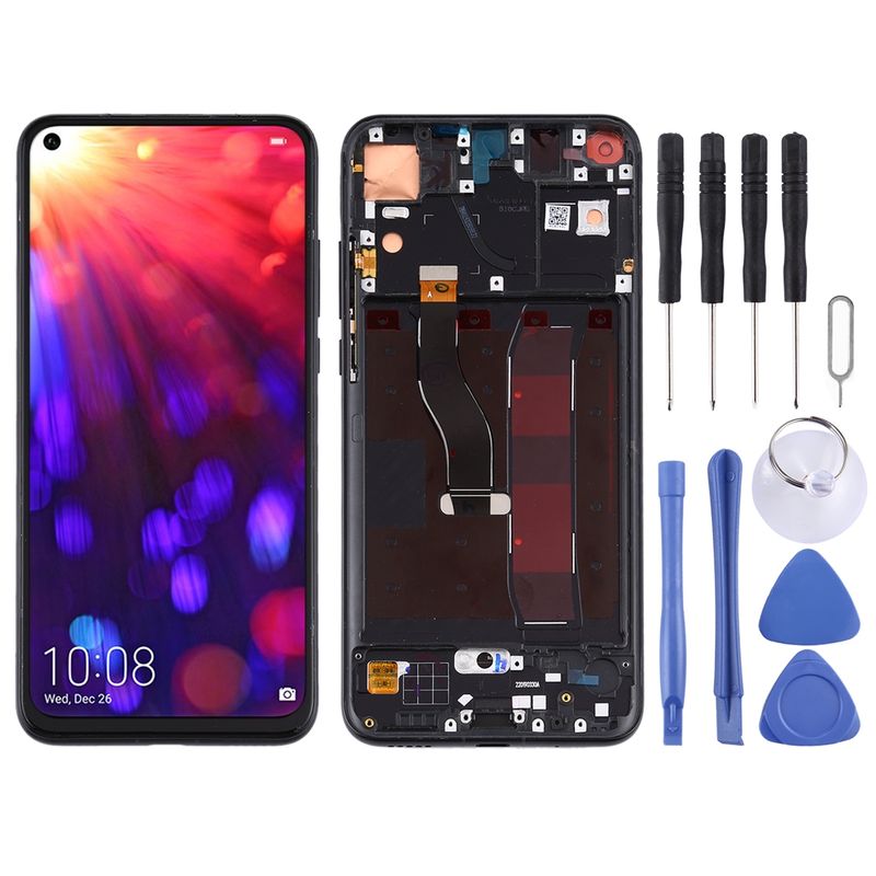 OEM LCD-scherm voor Huawei Honor View 20, digitizer, volledige montage met frame (zwart)_voghion.com
