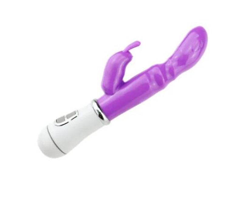 12-hastigheds vibrator til kvinder, kraftfuld dildo, kaninvibrator, sex til kvinder, klitorisstimulator, massager, masturbatorer til voksne_voghion.com