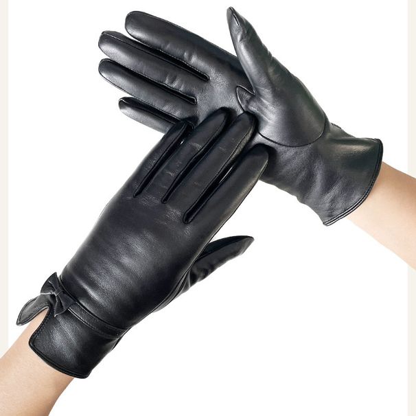 Baoding Zhancheng Guanti invernali da donna in vera pelle con touchscreen, da uomo, primo strato, in pelle di pecora, caldi da ciclismo_voghion.com