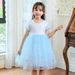 Kinderkleidung Prinzessinnenkleid für Mädchen Sommerkleid neu Frozen Kleid Geschenk zum Kindertag_voghion.com