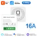 Tuya Zigbee/Wifi Light Switch Smart Automation DIY Mini Breaker Supports 2 Way Work With Alexa Google Home_voghion.com