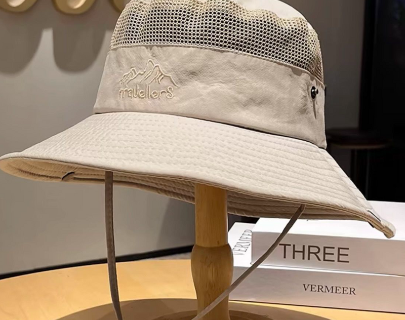 【4103 persone aggiunte ai preferiti】Cappello da sole in stile montagna per uomo e donna, escursionismo, arrampicata, campeggio, cappello da pescatore, pesca all'aperto,_voghion.com