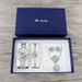 Set di orologi da donna con cinque pezzi in quarzo alla moda Swan, con apertura della scatola regalo_voghion.com
