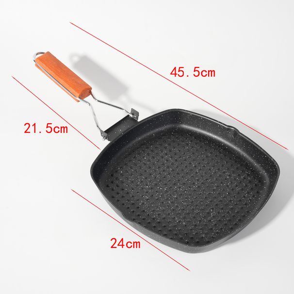 Padella pieghevole portatile per friggere in campeggio, per esterni, a gas, per cucinare in casa_voghion.com