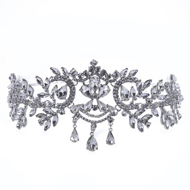 Στολίδια για το μέτωπο με στρας Χρυσά και ασημένια αξεσουάρ νυφικών μαλλιών Αξεσουάρ γάμου Αξεσουάρ φορέματος Αξεσουάρ για κεφαλόδεσμος κεφαλής Αξεσουάρ νυφικών_voghion.com