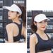 Summer Breathable Sun Hats Men Women Adjustable Visor UV Protection Empty Top Hat Solid Sports Tennis Golf Running_voghion.com