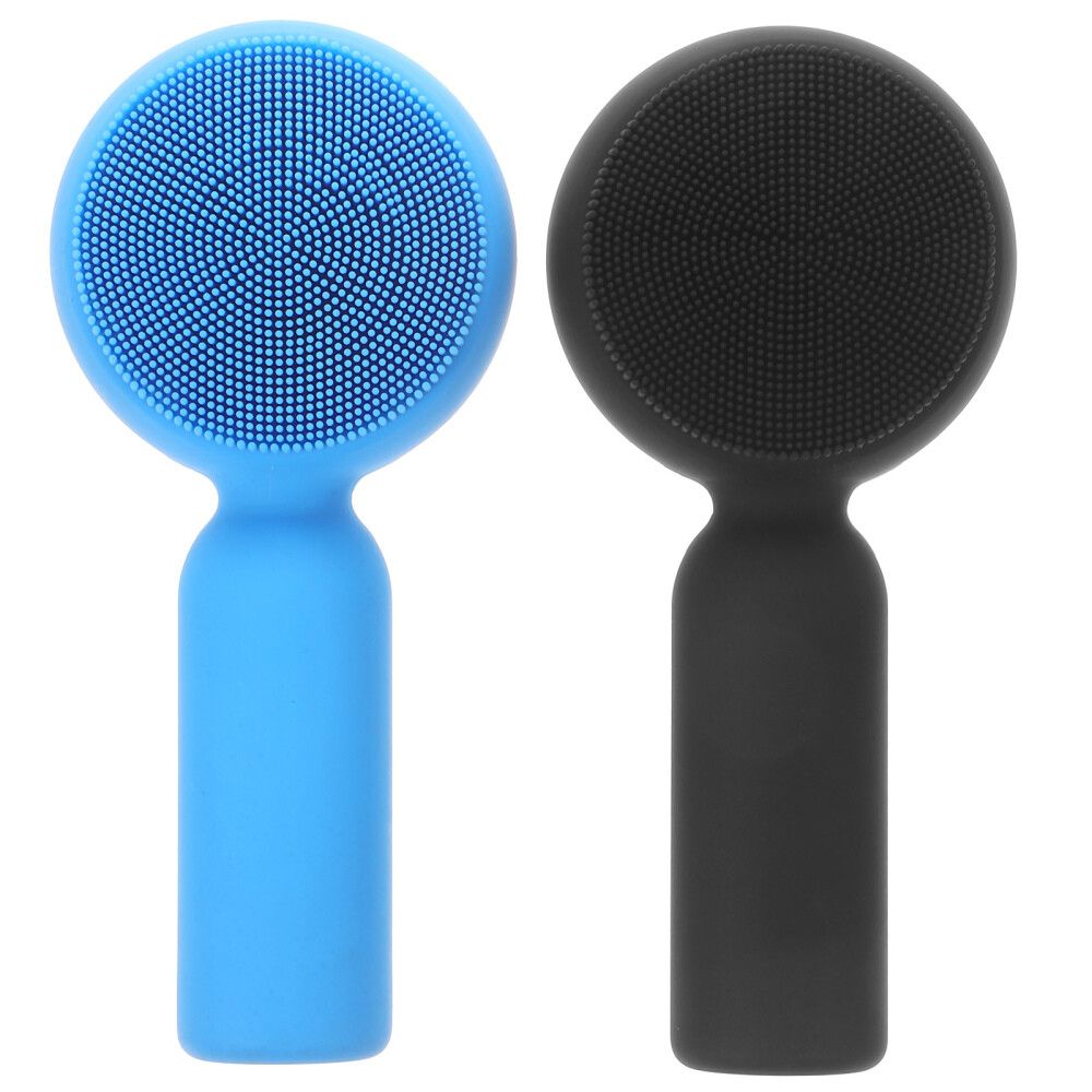 2 Pcs Face Brush Miss Facial Pore Cleansing Scrubber Skin Exfoliator_voghion.com