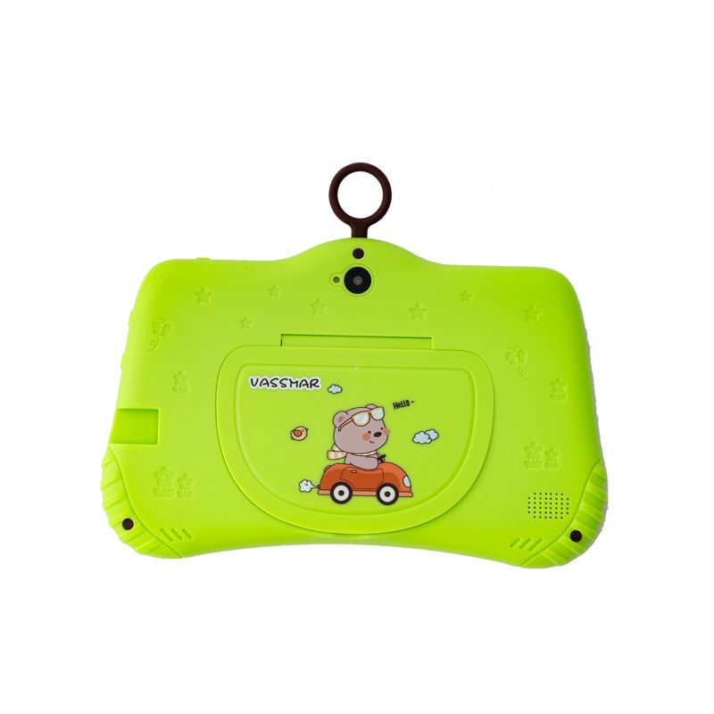 Stoßfestes 7-Zoll-Kindertablet mit Kindersicherung | Android 12 | 16 GB Speicher | Dual-Kamera | Bluetooth | IPS-Bildschirm | Vorinstallierte Lern-Apps_voghion.com