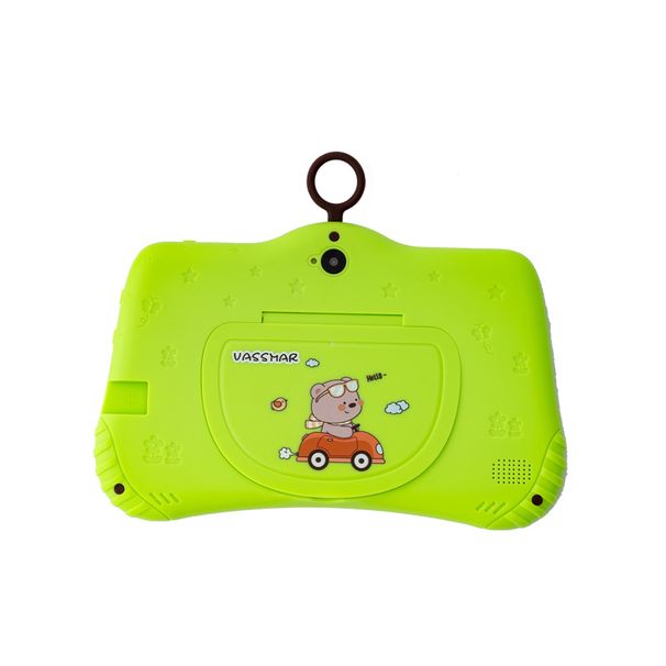 Stoßfestes 7-Zoll-Kindertablet mit Kindersicherung | Android 12 | 16 GB Speicher | Dual-Kamera | Bluetooth | IPS-Bildschirm | Vorinstallierte Lern-Apps_voghion.com