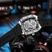 Men's Watches New Men's Barrel Shaped Hollow Mechanical Watch Men's Casual Fully Automatic Luminous Mechanical Watch_voghion.com
