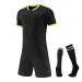 New Arival Football Judge Uniforms Clothing Professional Compeon Soccer Referee Jerseys Kit With Zipper_voghion.com