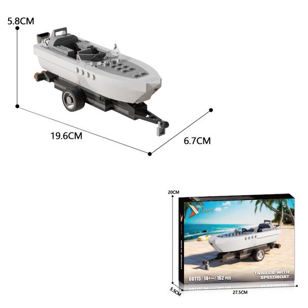 Building & Construction Toys Tide Toy Tugboat Building Blocks Puzzle Assembly Desktop Ornaments Model Compatible With Boys And Girls Toys_voghion.com