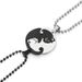 New Titanium Steel Necklace Cat Couple Sweater Chain Women's Chain Accessories Men's Pendant Hip Hop Accessories_voghion.com