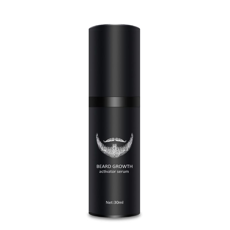 Growth 4Pcs/Set Beard Kit Moški Hair Enhancer Thicker Set Oil Serum Nourishing Leave-in Conditioner Growth w_voghion.com