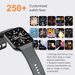 Smarth For Men Women 1.96HD Smartwatch Answer Make Call With Heart Rate Sleep Monitor Pedometer Spo2 2025 New Fiess_voghion.com