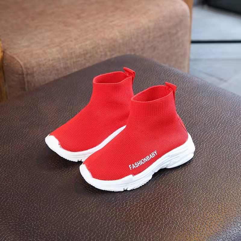 XUANMU Kinder Socken Schuhe Kinder Turnschuhe Atmungsaktives Mesh Sportschuhe Jungen Mädchen Schule Freizeitschuhe XA108_voghion.com