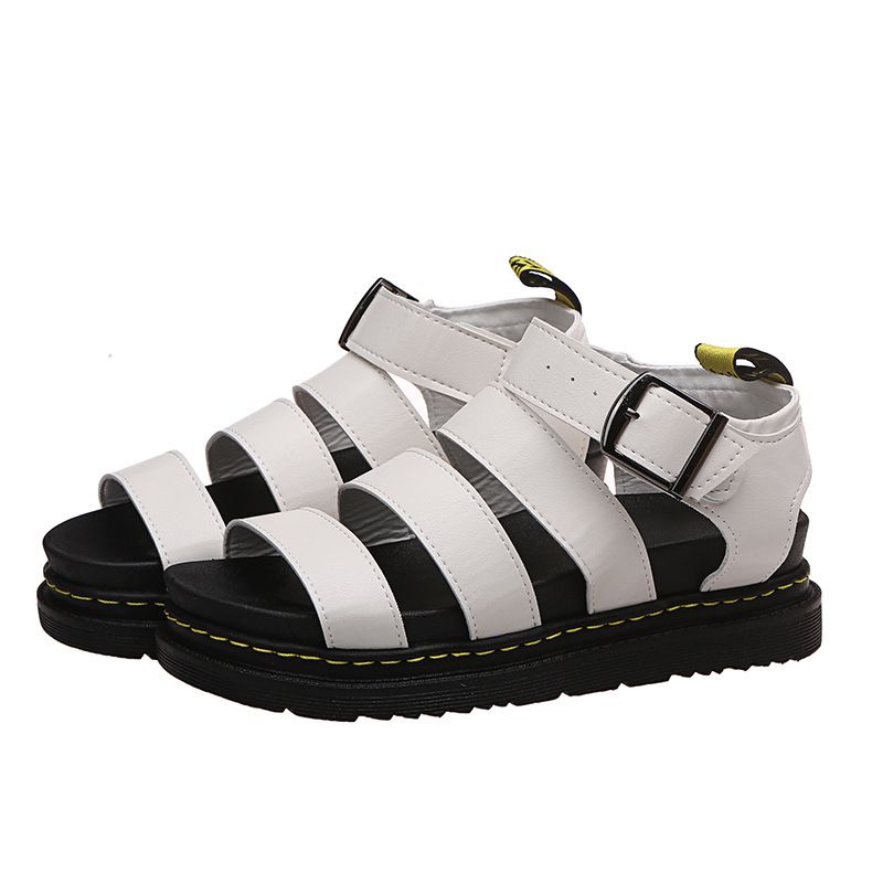 Grenzüberschreitender Außenhandel Große Größe Dicken sohlen Martin Sandalen Für Frauen 2024 Sommer Neue Strand Plattform Schuhe Für frauen Großhandel_voghion.com