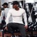 Maglietta attillata a maniche lunghe per allenamento da uomo, versatile per esercizi muscolari, abbigliamento fitness, top, collo alto elastico, maglietta inferiore, uomo_voghion.com