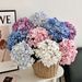 3D Printed Elsa Hydrangea Artificial Flower Bouquet - Elegant Home Decor For Living Room, Coffee Table, Dining Table, And Bedroom_voghion.com