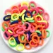 100/200PCS Donne Ragazze Bunte Fasce Per Capelli Elastiche In Nylon Piccoli Capelli Fasce In Gomma Fasce Per Capelli Scrunchie Accessori Per Capelli_voghion.com