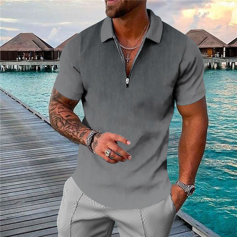 Zomer POLO Shirt 3D Printing Trend POLO Mode heren T-shirt Heren zomer herentop oversized S-3XL_voghion.com
