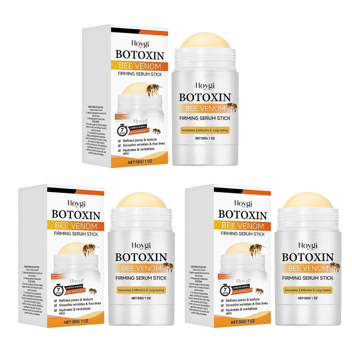 Botoxin Bee-Venom Firming Serum Stick Erase Lines Wrinkles Recovery Cream Face Lifting Moisturizing Balm For Women_voghion.com