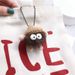 Dumb Small Coal Ball Plush Pendant Car Key Chain Pendant Cartoon Pendant Net Red Bag Plush Pendant_voghion.com