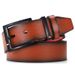 VOOTHOST Moda Erkek Kemer Alaşımlı Pin Tokalı Günlük Kot Kemer Erkek Her Mevsim Deri Resmi İş Tasarımcısı Kemer F0044_voghion.com