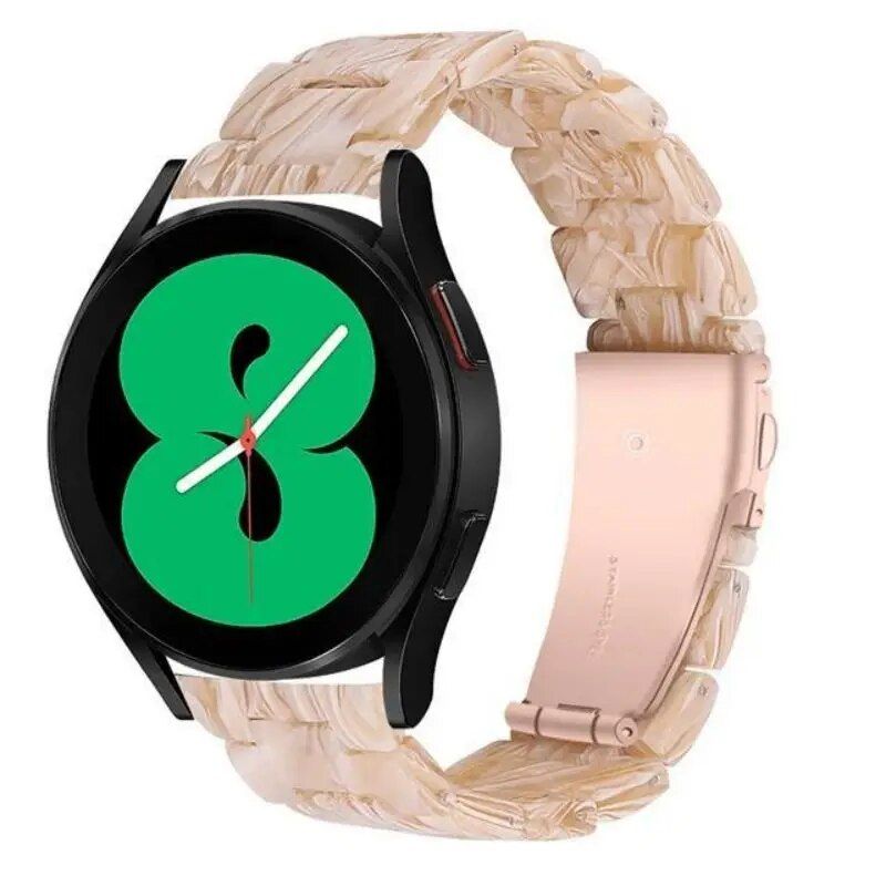 20mm 22mm Watch Band For Samsung Galaxy watch 5/4/pro 44mm 40mm classic 46mm 42mm/3/Active 2 resin bracelet smartwatch_voghion.com