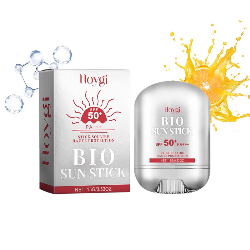 La barra protectora Hoygi protege contra la pigmentación, las arrugas, el estiramiento UV al aire libre, el brillo, la hidratación y la luz._voghion.com