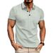 Herren Poloshirt mit Revers, lässig, modisch, kurzärmelig, T-Shirt, Poloshirt für Herren_voghion.com