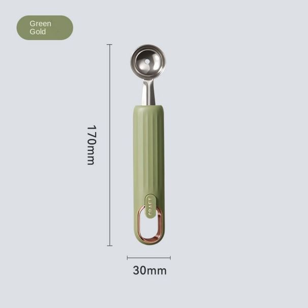 Multifunctionele Fruit Ice Ball Maker Watermeloen Ball Digger Lepel Roestvrijstalen Ijs Lepel Ball Scoop Keuken Tool_voghion.com