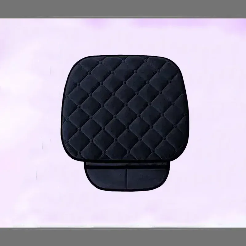 Universal Anti-slip Warm Winter SUV Car Seat Cover Front Rear Flax Cushion Breathable Protector Mat Pad Auto Accessories_voghion.com