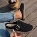 Women's 2025 New Four Seasons Casual Soft Sole Backless Clogs Cork Half Slippers_voghion.com