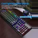 104 Key Backlit Mechanical Wired Gaming Keyboard Waterproof Luminous Keyboard And Mouse Set For Gamers PC Laptop Office_voghion.com