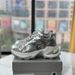 Thick-Soled Silver Dad Sneakers For Women New Spring Summer New Versatile Height-Increasing Petite Sports Breathable_voghion.com