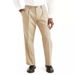 Men's Tailored Dress Pants - Stretch Polyester Blend Straight Fit Trousers With Draping Effect, Office To Casual Versatile_voghion.com