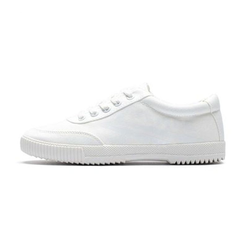 Feiyue Classic Canvas Heren Sneaker Dames Nieuwe Koreaanse Stijl Lage Sneakers Witte Schoenen 8108_voghion.com
