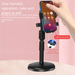 2024 New Model Phone Stand Desktop Live Streaming Lazy Desk Adjustable Height Thickened Base Universal Durable For_voghion.com