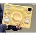 Süße cremegelbe Ente, kompatible iPad-Hülle, Air4/5, 3D, 2022, Silikon, Mini6, mit Zugringständer_voghion.com