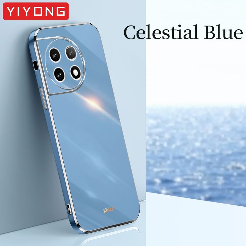 Kotelo OnePlus11 YIYONG Luxury Plating Silikoninen Pehmeä Suoja OnePlus 9 9R 9RT 10 Pro One Plus 11 11R 10R 10T OnePlus10R -koteloille_voghion.com