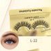 Eyelashes Set Mink Fur False Eyelashes In Various Styles, Multi Layer Thick Curled Eyelashes, Fried Hair, Messy And Fluffy False Eyelashes_voghion.com