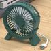Office Low Noise Long Battery Life Desktop Small For Students Dormitory Bed Large Airflow Plug-in Fan_voghion.com