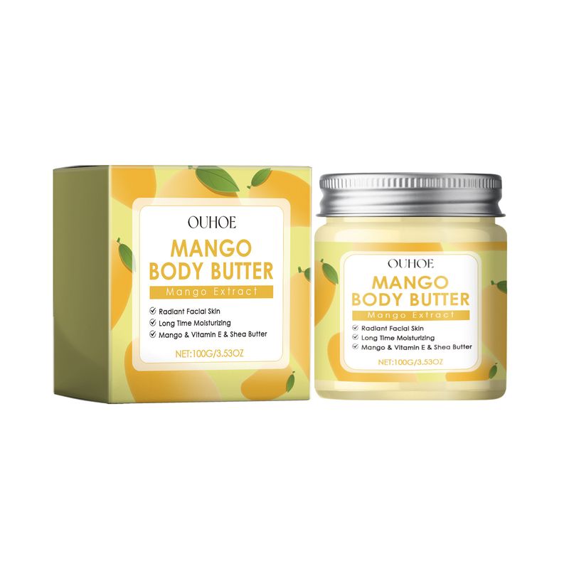 OUHOE Mango Body Moisturizing Cream Moisturizes The Skin, Replenishes Moisture, Moisturizes And Prevents Peeling_voghion.com